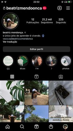 the instagram app for beatrizz mendonca