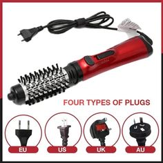 Rotating Hair Dryer, Travel Suitcases, Straighten Hair, Casual Hair, Hair Curl, Hair 360, Hot Air Brush, Short Shag, Curl Hair