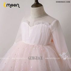 10% off now|Polka Dot Pink Tulle Girls Formal Party Dress With Long Sleeves at GemGrace. Click to learn our pro custom-made service for wedding dress, formal dress. View Flower Girl Dresses for more ideas. Stable shipping world-wide. Long Sleeve Pink Dress For Dress-up, Elegant Long Sleeve Pink Princess Dress, White Long Sleeve Dress For Prom Season, White Long Sleeve Dress For Prom, Pink Long Sleeve Princess Dress For Dress-up, Fitted Long Sleeve Tulle Dress, Fitted Tulle Dress With Long Sleeves, Spring Party Long Sleeve Tutu Dress, Spring Party Tutu Dress With Long Sleeves