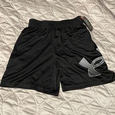 Black Under Armour Shorts Size 6 New With Tags Under Armour Black Shorts With Elastic Waistband, Under Armour Black Cotton Bottoms, Under Armour Black Shorts With Built-in Shorts, Under Armour Black Sports Shorts, Under Armour Casual Black Shorts, Under Armour Black Sporty Shorts, Black Sporty Shorts By Under Armour, Casual Black Under Armour Shorts, Under Armour Shorts