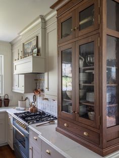 the kitchen is clean and ready to be used for cooking or baking, as well as other things