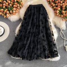 Cute tulle short A line skirt Material: tulle Color: blue, khaki, black, apricot Size(cm): free size length 77 waist 64-96 Fall Tulle Pleated Skirt, Fall Pleated Tulle Skirt, Fall Party Tulle Skirt, Fall Party Tulle Bottoms, Chic Tulle Skirt For Fall, Fall Tiered Tulle Skirt, Chic Sheer Mini Skirt, Summer Tulle Maxi Flared Skirt, Fall Tulle Long Skirt