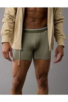 Ultra soft modal jersey blend/Added stretch for all-day comfort/Soft anti-roll waistband/No fly/Comfortable and supportive contoured pouch Athleisure Cotton Boxer Briefs For Loungewear, Cotton Athleisure Boxer Briefs For Loungewear, Cotton Athleisure Boxer Briefs For Workout, Sporty Solid Boxer Briefs With Ribbed Waistband, Sporty Solid Color Boxer Briefs With Ribbed Waistband, Casual Boxer Briefs With Light Support For Workout, Sporty Cotton Boxer Briefs For Workout, Sporty Boxer Briefs With Ribbed Waistband For Sports, Sporty Boxer Briefs With Ribbed Waistband