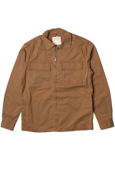 Size + Fit Small: Chest 22" | Length 27.5" Medium: Chest 23" | Length 28" Large: Chest 24" | Length 28.5" X-Large: Chest 25" | Length 29" Measurements taken from product laying flat. Brown Cotton Utility Top, Utility Long Sleeve Tops For Winter, Winter Utility Long Sleeve Tops, Fall Utility Long Sleeve Shirt, Long Sleeve Utility Shirt For Fall, Fall Utility Khaki Shirt, Khaki Long Sleeve Utility Top, Winter Utility Top With Relaxed Fit, Utility Relaxed Fit Winter Tops