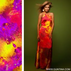 "Bright long dress with abstract print. Dress with gathering neckline and no sleeves. *When ordering a dress you can specify the desired length. *EACH DRESS PRINT ARRANGEMENT DIFFERS! ➤ Features > dress length: 60.6\" / 154 cm > gathering at the neckline > seeveless ➤ Sizing My Size Guide in FAQ section below will help you define the perfect size match. The item can also be made according to your measurements - just message them to me. ➤ Delivery Your item is made-to-order and will be r Colorful Floral Print Sleeveless Maxi Dress, Vibrant Sleeveless Maxi Dress With Vibrant Print, Red Abstract Print Summer Maxi Dress, Multicolor Printed Sleeveless Party Dress, Red Abstract Print Maxi Dress For Summer, Summer Red Maxi Dress With Abstract Print, Summer Party Dress With Digital Print, Bohemian Multicolor Sleeveless Dress For Party, Artistic Multicolor Floral Print Dress