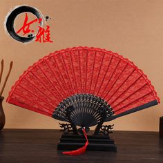 White red black lace dance fan for women Wedding props fan Carved all bamboo fan European style decorative craft fan Chinese Fan, Wedding Props, European Style, Hand Fan, European Fashion, Decor Crafts, Black Lace