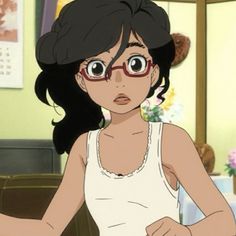 Tsukimi Kurashita from Princess Jellyfish. Brown girl edit ♡ Mixed Anime Pfp, Tsukimi Princess Jellyfish, Mixed Girl Pfp, Princess Jellyfish Icon, Princess Jellyfish Manga, Tsukimi Kurashita, Jellyfish Princess, Princess Jellyfish, Doll Drawing