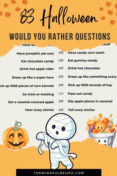 a poster with the words halloween would you rather have candy? and an image of a ghost