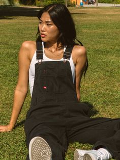 DICKIES DICKIES RELAXED BIB OVERALL - Boathouse Dickies Coveralls Outfit Women, Dickies Overalls Outfits Women, Black Overalls Outfit Aesthetic, Dickies Style Women, Overall Outfits Women, Dickies Overalls Outfit, Black Dungarees Outfit, Outfits With Overalls, 90s Overalls Outfit