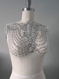 Rhinestone appliqués for Dresses Elegant Embellished Crystal Rhinestone Necklace, Elegant Crystal Embellished Rhinestone Necklace, Silver Beaded Backdrop Necklace For Party, Glamorous Embellished Rhinestone Necklace For Wedding, Fitted Crystal Jewelry With Rhinestones, Evening Beaded Rhinestone Necklace In Crystal, Evening Beaded Crystal Rhinestone Necklace, Evening Crystal Beaded Rhinestone Necklace, Evening Crystal Rhinestone Beaded Necklace