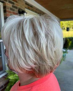 Haircut Gray Hair, Short Layered Bob Hairstyles, Short Hair Lengths