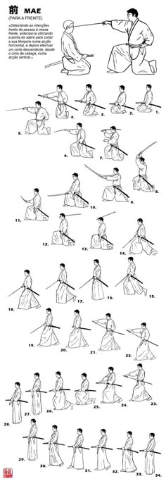 Guerriero Samurai, Martial Arts Techniques, Pencak Silat, Martial Arts Workout, Martial Arts Training, Samurai Swords, Art Japonais, Kendo, Aikido