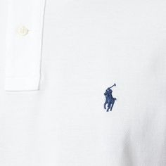 Polo Ralph Lauren’s collection of iconic polo shirts are continually evolving season-on-season. This iteration of the classic style is made from breathable cotton-piqué, with mesh trims trailing along the ribbed collar and cuffs. It’s cut with a two-button placket and signed off with the label’s Pony chest emblem..100% Cotton Classic White Polo Shirt With Embroidered Logo, Polo Shirt White, Pique Polo Shirt, Ralph Lauren Polo, Polo Ralph Lauren Mens, Collar And Cuff, Polo Shirts, Button Placket, The Label