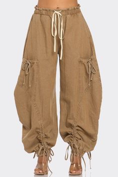 Embrace the perfect blend of style and utility with our Urban Chic Drawstring Denim Cargo Pants! These pants feature an adjustable drawstring waist and cuffs, providing a customizable fit while adding a trendy streetwear-inspired vibe. Crafted from high-quality denim, they offer both comfort and durability, perfect for pairing with any outfit. Elevate your look with these versatile and stylish pants! Medium inseam 27.5 75% Cotton 25% Polyester Cargo Denim Pants, Oversized Pants, Upcycle Ideas, Jeans Overall, Denim Cargo Pants, Baggy Style, Denim Cargo, Trendy Streetwear, Jeans Cargo