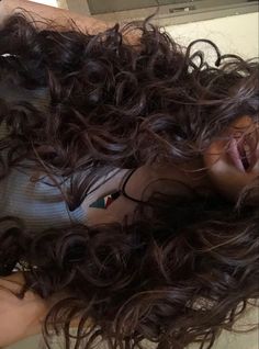 The Blood We Crave, H D Carlton, Foto Poses, Hair Photo, Curly Girl, Aesthetic Hair, Dark Hair