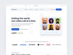 an image of a web page with different avatars on the front and back side