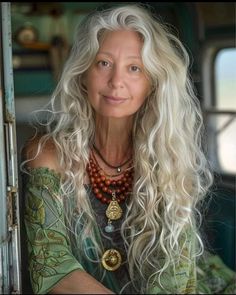 Fashion Over Fifty, Hair Challenge, Grey Curly Hair, Aging Hair, Natural Gray Hair, Glossy Hair, Silver Grey Hair