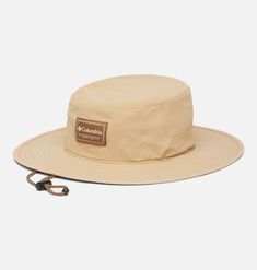 This wide-brimmed hat not only shades your eyes from sunlight, but it also blocks UV rays with our broad-spectrum UPF 50 tech. To top it off, it repels rain and stains, too. Booney Hat, Wide Brimmed Hats, Columbia Sportswear, Friday Sale, Wide Brimmed, Black Friday Sale, Upf 50, Emporio Armani, Repellent