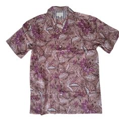 Get lost in the comfort and lightness of the Cherry Blossom shirt. With its handblock print reminiscent of blooming cherry blossoms, this shirt will make you feel like you're at a tropical bloomfest. Perfect for those who want to add a touch of unconventional style to their wardrobe, or for those who just want to embrace their inner hawaiian spirit. Cabana collar, Relaxed fit 100% Cotton Handmade in India *Please note colors can vary slightly from screen to in person. Small variations add to the beauty of the product. 100% Cotton Hand wash cold preferred Delicate machine wash with like colors Do not soak Do not bleach Air dry only, don't tumble dry Dry in shade Cotton Camp Shirt With Floral Print, Floral Print Cotton Camp Shirt With Camp Collar, Casual Camp Shirt With Floral Print And Relaxed Fit, Spring Camp Shirt With Printed Relaxed Fit, Printed Relaxed Fit Camp Shirt For Spring, Spring Printed Relaxed Fit Camp Shirt, Collared Cotton Hawaiian Shirt With Floral Print, Cotton Collared Hawaiian Shirt With Floral Print, Cotton Floral Print Collared Camp Shirt