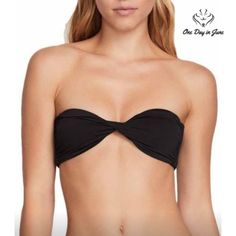 Volcom Simply Seemless Bandeau Bikini Top Color: Black Condition: Nwt Brand: Volcom Material: Polyester/Spandex 3055 Black Strapless Tube Top For Poolside, Black Seamless Bandeau Swimwear, Black Bandeau Seamless Swimwear, Black Bandeau Tube Top For Swimming, Seamless Bandeau Tankini For Pool, Strapless Seamless Tankini For Beach, Black Strapless Seamless Swimwear, Seamless Black Tube Top For Beach, Black Seamless Tube Top For Beach