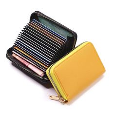 44876897681625 Business Card Holder Wallet, Business Card Wallet, Bus Card, Black Business Card, Leather Coin Purse, Business Card Holder, Card Bag, Professional Business Cards, Passport Cover