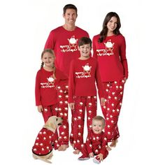 Elevate your holiday festivities with The Christmas-themed Family Matching Pajama Set. Create cherished memories in coordinated comfort and style. These festive pajamas bring joy, warmth, and togetherness to your family's Christmas celebration, making it truly magical. Specifications: Material: Polyester Collar: Round-Neck Length: Ankle-Length Pants Pattern Type: Print Sleeve Length: Full Item Type: Pajamas Pajamas For Teens, Nightwear Outfits, Son Clothes, Christmas Pajamas Kids, Merry Christmas Family, Family Matching Christmas, Stroganoff Recipe, Boys Sleepwear, Matching Christmas Pajamas