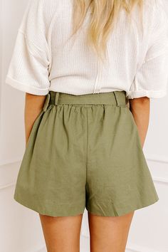 - Be ready for sunshine with these trendy shorts! - Unlined material - A wide elastic waistband - Belt loops and a removable buckle closure belt - Functional side pockets - A relaxed yet flattering silhouette that ends in straight hemlines Trendy Shorts, Be Ready, Laid Back Style, Unisex Style, Formal Occasion, Timeless Style, Unisex Fashion, Custom Fit, Linen Blend