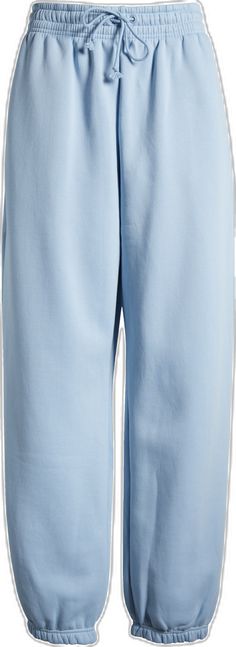 Fleece Sweatpants, Shirt And Pants, Brushed Cotton, Sweatpants, Cotton Blend, Nordstrom, Nike, Pants, Blue