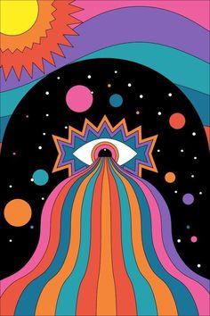 Symmetry Illustration, Trippy Designs, Hippie Painting, Seni Cat Air, Tapeta Pro Iphone, Lukisan Cat Air, Arte Inspo, Custom Graphics