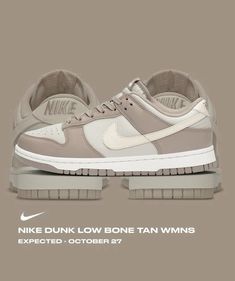 Nike Dunk Low Bone Tan, Bone Tan Dunks, Sneakers Dunks, Dunk Nike