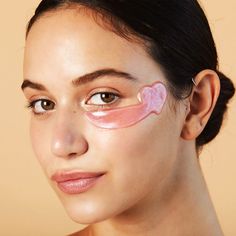 Get Glowing & selfie ready with our Hydra-Gel Rose Hearts Eye Mask. Cute and fun to apply— travel friendly and perfect for giving your under eyes an extra boost after a long day (or night). Our proprietary formula is enriched with Hyaluronic Acid, Rose Flower Oil, Collagen, Caffeine, Gold and Amino Acids to help brighten your under eyes. (Also available in a 5 pack.) See How Hailey Bieber Uses The Eye Masks in Her Skin Care Routine Glow Your Under Eyes Like Hailey Bieber Workout Instructions 1. Hailey Bieber Workout, Dry Under Eyes, Workout Instructions, Skin Gym, Mask Skin, Eye Roller, Teeth Whitening Pen, Mask Cute, Olay Regenerist