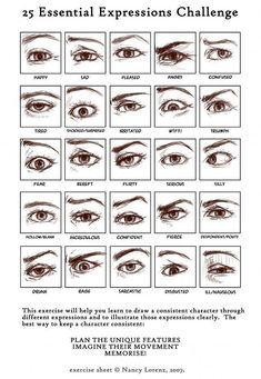 the 25 essential expressions for eyeliners and how to draw them in different ways