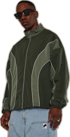 Track Jackets, Color Blocking, Mens Jackets, Jackets & Coats, Color