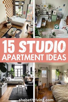 the top 15 studio apartment decorating ideas