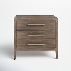 an image of a nightstand with two drawers