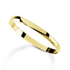 The most classic style of bangle is a simple gold hoop. It should be a staple in nearly every ladies jewelry box. This lovely 6mm bracelet is available in 14k yellow gold only. Available in white gold by special order. White Gold Bracelet As Gift, Classic Round Band Bracelet For Anniversary, Classic Stackable Hoop Bangle, 14k Gold Hoop Bracelet With Polished Finish, Classic Yellow Gold Bangle With Polished Finish, Classic Gold Round Band Bracelet, Classic 14k Gold Bracelet With Shiny Finish, Classic 14k Gold Bangle Bracelet, Classic 14k Gold Bangle For Formal Occasions