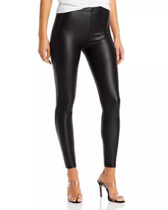 Sleek Solid Color Faux Leather Leggings, Sleek Solid Leather Leggings, Sleek Faux Leather Full-length Leggings, Sleek Polyurethane Leggings For Fall, Sleek Full-length Faux Leather Leggings, Sleek Faux Leather Leggings, Sleek High Stretch Leather Pants, Tight Faux Leather Leggings For Winter, Chic Polyurethane Leather Pants For Winter