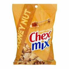 chex mix is in the bag and ready to be eaten