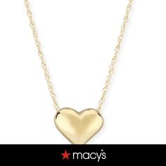 in stock Classic 14k Gold Heart Pendant Necklace, Classic 14k Gold Heart Necklace, Classic Jewelry For Valentine's Day With Polished Finish, Fine Jewelry Stamped 14k For Valentine's Day, Classic Jewelry With Polished Finish For Valentine's Day, Classic 14k Gold Heart-cut Necklace, Classic 14k Gold Heart Cut Necklace, Classic Polished Heart Necklace For Valentine's Day, 14k Gold Tarnish-resistant Heart Necklace For Valentine's Day