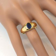 Vintage Ring Vintage Burmese Blue Sapphire in 18k Yellow | Etsy Classic Oval Sapphire Ring With Polished Finish, Classic Formal Sapphire Ring, Luxury Sapphire Signet Ring For Formal Occasions, Classic Polished Sapphire Ring, Classic Round Sapphire Ring With Polished Finish, Yellow Gold Sapphire Signet Ring With Polished Finish, Timeless Hallmarked Sapphire Ring, Classic Oval Sapphire Ring For Formal Occasions, Classic Oval Sapphire Ring