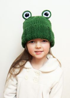 "Knit FROG beanie. Choose the size and color using drop down menu. Available sizes: -Baby 6-12m/16-19\" (41-47cm) -Toddler 1-3y/18-20\" (46-50cm) -Child 3-10y/19-21\" (49-52cm) -Teens 20.5-22\" (52-55cm) -Adult Small 21-22\" (53-56cm) -Adult Large 23-24\" (58-61cm) Available colors: -01 Apple Green -02 Green (featured) -03 Blue -04 Yellow -05 Pink -06 Red You can add a Fleece band lining inside this hat. Add to cart: https://www.etsy.com/listing/1544868515/add-on-listing-fleece-lining This hat i Fun Winter Brimmed Hats, Fun Brimmed Winter Hat, Fun Brimmed Mini Hats For Winter, Cute Warm Hats One Size, Cute Warm Adjustable Hat, Playful Warm Bonnet Cap, Fun One-size Winter Hat, Fun Winter Hat One Size, Cute Adjustable Warm Hat