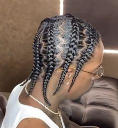 Braids Men, Side Braids, Cornrow Braids, Braids For Boys, Men's Long Hairstyles