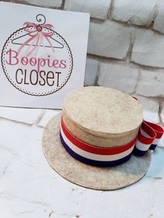 Yankee Doodle Dandy Mini Hat, Singing Quartet Hat, Mini Hat, Harmony Society, Skimmer Hat, Sailor Hat, Straw Hat, Yachting Hat, Canotier Hat by BoopiesCloset on Etsy Circus Top Hat, Canotier Hat, Yankee Doodle Dandy, Yankee Doodle, Simple Bow, Mini Hat, Tulle Material, Sailor Hat, Hard Headbands