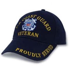 U.S. Coast Guard Hats - Caps, Winter Hats, and More! Coast Guard Rescue Swimmer, Coast Gaurd, Coast Guard Rescue, Veteran Hats, Military Pride, Us Coast Guard, Military Hat, Military Heroes, Coast Guard