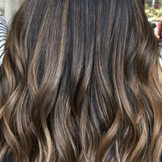 Hair Painting, Brown Hair, Highlights, Long Hair Styles, Hair Styles, Hair, Beauty