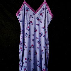 - Size Large (Juniors) - Brand Is Wild Fable - Great Condition; New With Tags - Pit To Pit Flat Across - 20 Inches - Waist Across - 18 Inches - Length - 37 Inches - Non-Smoking Home - Bundles Are Encouraged (Will Also Save $ On Shipping) - Fast Shipping - Thank You For Shopping Small :) Summer Floral Print Purple Sleepwear, Purple Floral Print Sleepwear For Summer, Fitted Sleeveless Purple Sleepwear, Fitted Purple Sleepwear For Summer, Fitted Purple Sleepwear For Spring, Purple V-neck Dress With Lace Trim, Purple Sleep Dress With Lace Trim, Summer Purple Sleepwear With Lace Trim, Floral Slip Dress