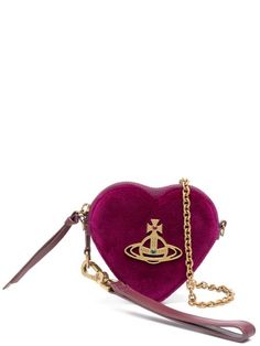 plum purple velvet heart shape accordion design top zip fastening detachable chain-link shoulder strap…. Color:purple. Material:Velvet #adv womens #bags #mini # Velvet Heart, Purple Velvet, Purple Bags, Plum Purple