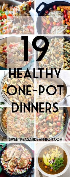 the top ten healthy one pot dinners