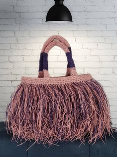 Purple Shoulder Bag For Beach, Lavender Bags For Daily Use In Summer, Pink Bucket Crochet Bag For Travel, Pink Crochet Bucket Bag For Travel, Purple Shoulder Bag For Vacation, Purple Summer Bag For Daily Use, Summer Purple Bag For Daily Use, Purple Summer Bags For Daily Use, Summer Purple Bags For Daily Use