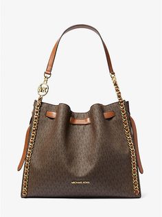 Mina Large Signature Logo Chain Shoulder Bag | Michael Kors Crossbody Bag Michael Kors, Bag Michael Kors, Michael Kors Crossbody Bag, Michael Kors Outlet, Bags Logo, Chain Crossbody Bag, Purses Michael Kors, Handbags Michael Kors, Perfect Bag